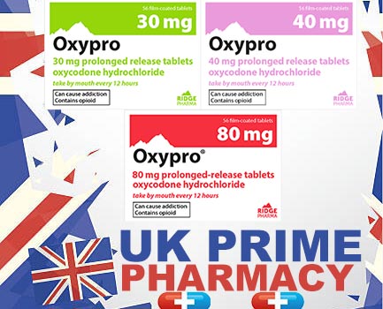 Oxypro 30mg, 40mg, 80mg prolonged release tablets