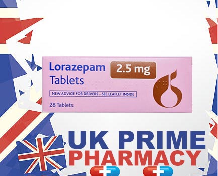 Buy Lorazepam 2.5mg